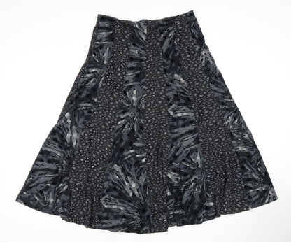 Marks and Spencer Women's Grey A-Line Midi Skirt