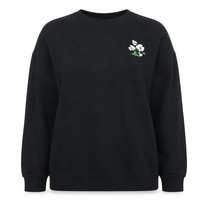 Womens UK Size 10 Jack Wills Black Pullover Sweatshirt