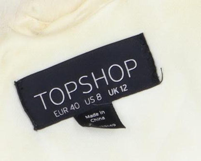 Womens UK Size 12 Topshop Ivory