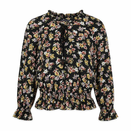 Womens UK Size XS Marks and Spencer Black Basic Blouse