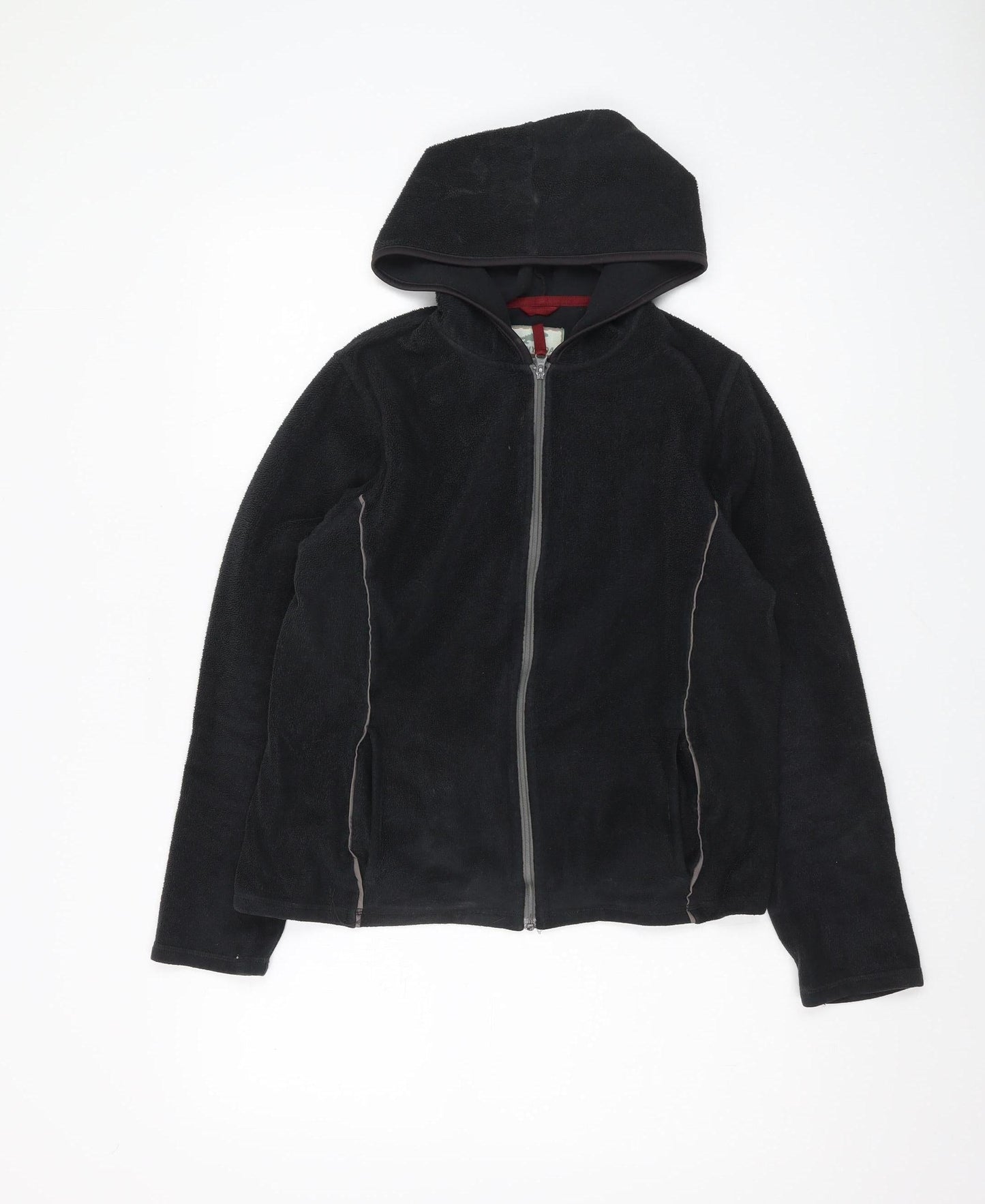 Horny Toad Women's Black Fleece Hooded Jacket S