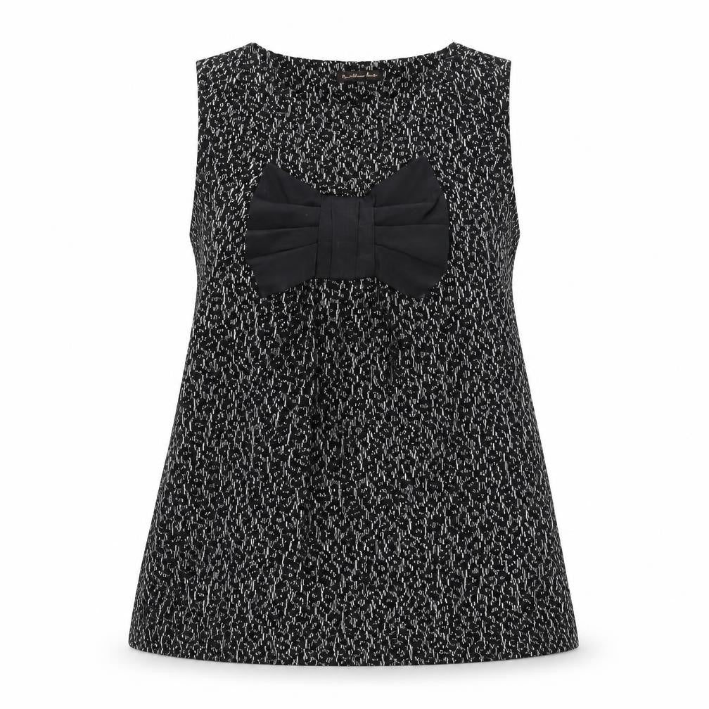 Womens UK Size 12 River Island Black Basic Tank