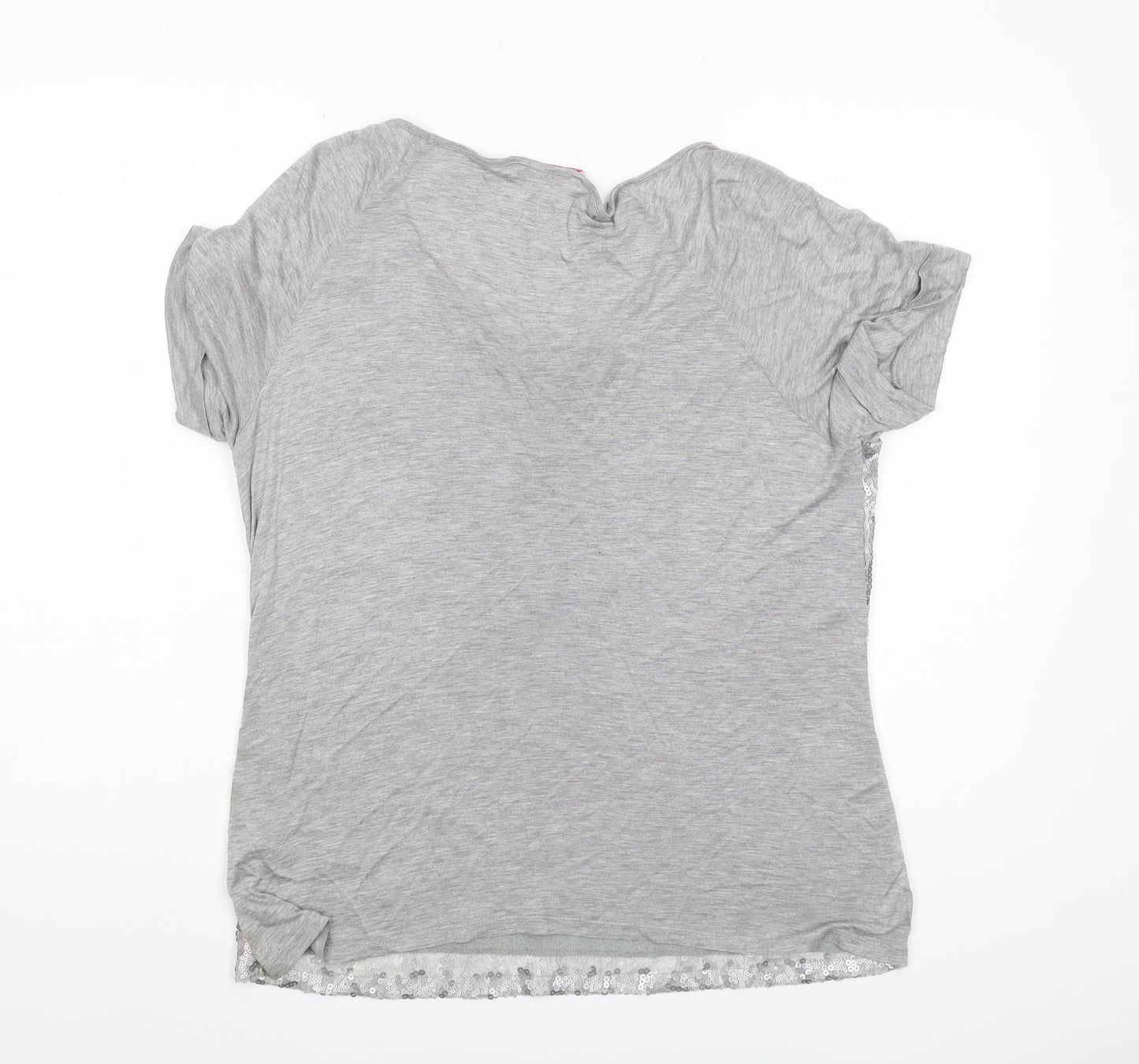 Womens UK Size 14 Marks and Spencer Grey  T-Shirt