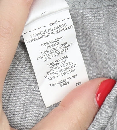 Womens UK Size 14 Marks and Spencer Grey  T-Shirt