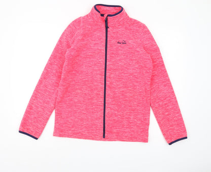 Peter Storm Girls Pink Fleece Jacket 13 Years