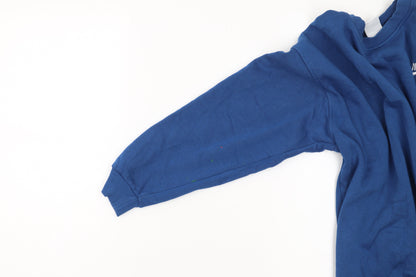 Nike Boys Blue Pullover Sweatshirt XL with Logo Accent