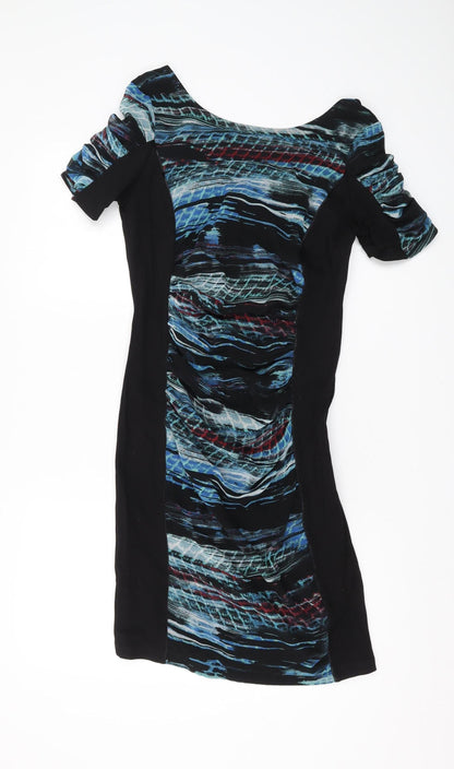 Marks and Spencer Women's Multicoloured Size 12 Bodycon Dress