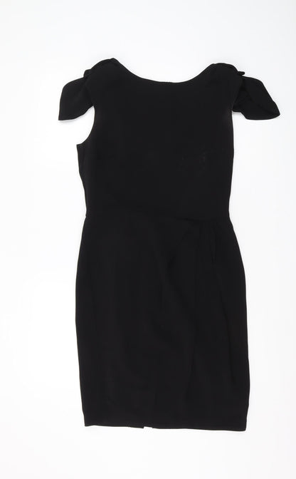Marks and Spencer Black Sheath Dress Size 10 Women