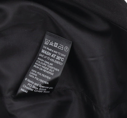 Marks and Spencer Black Sheath Dress Size 10 Women