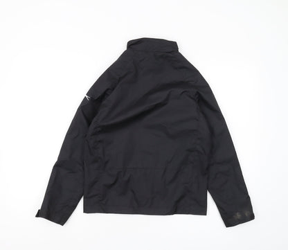 Slazenger Boys Black Basic Jacket 9-10 Years Full Zip