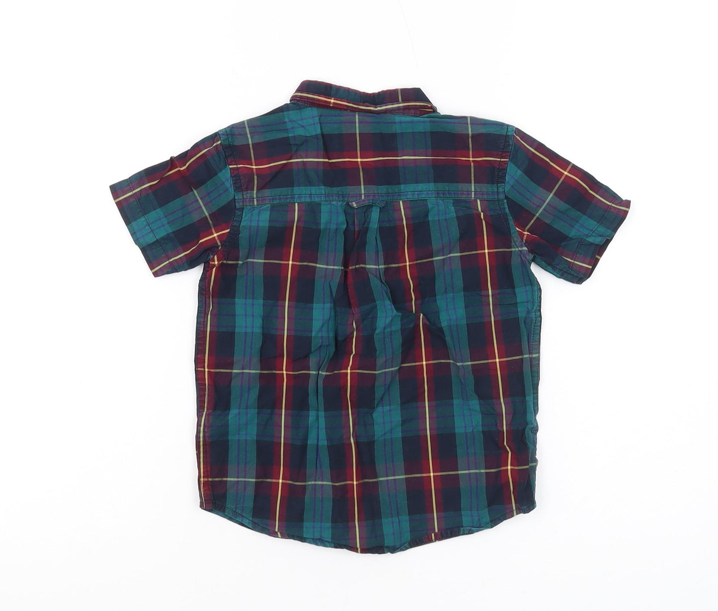 Lyle & Scott Boys Multicoloured Plaid Button-Up Shirt 4-5 Years