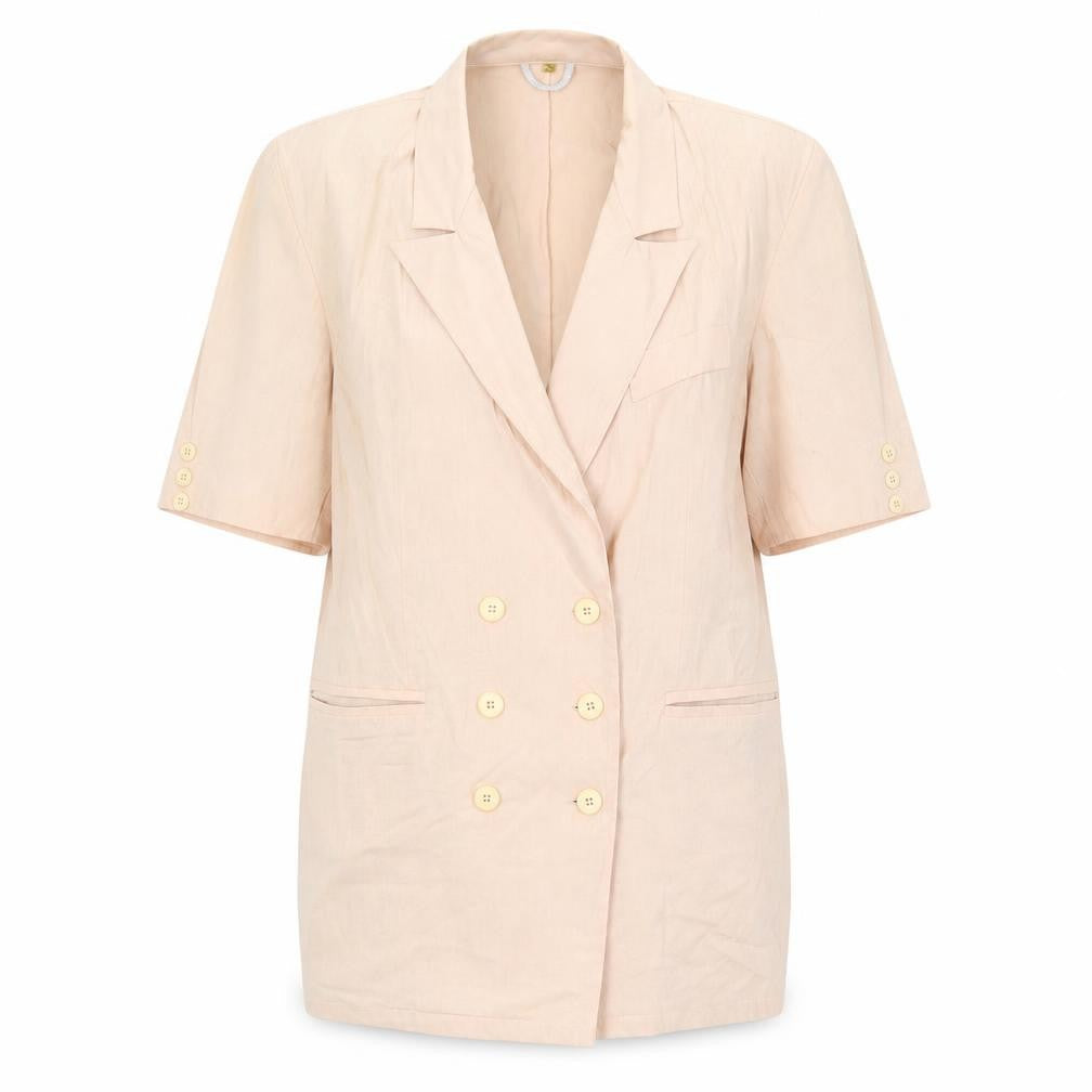 Womens UK Size 10 C&A Regular Beige Blazer