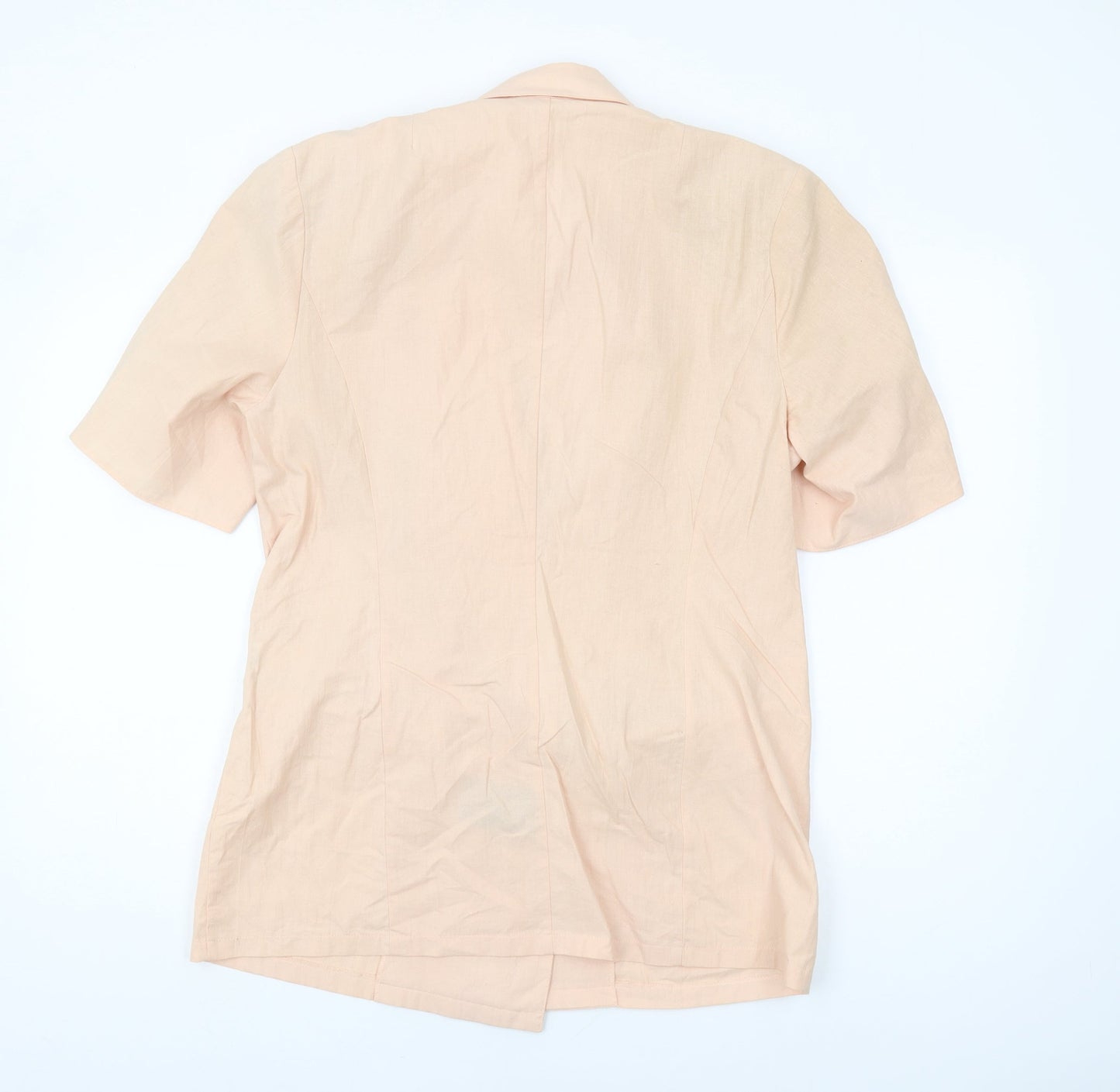 C&A Women's Beige Blazer Size 10 - Stylish Workwear