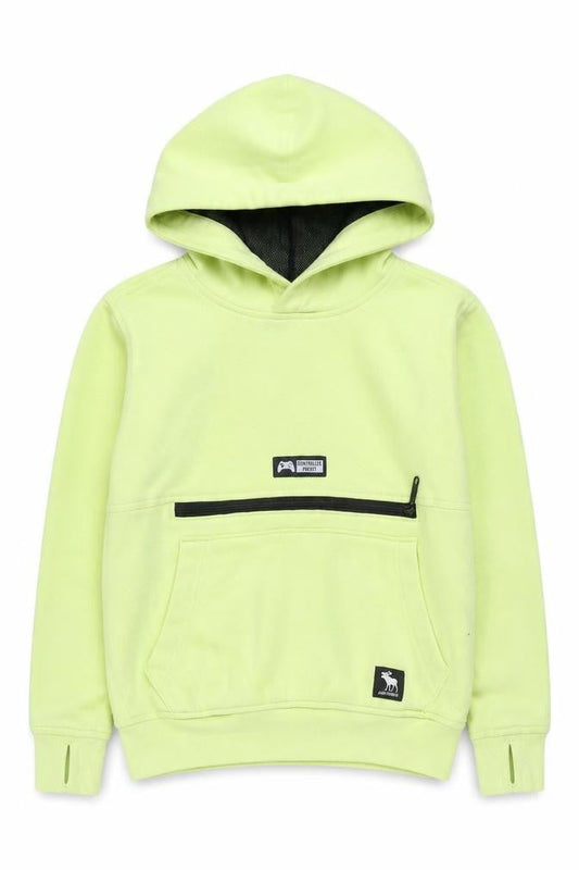 Abercrombie Kids Boys Green Pullover Hoodie 7-8 Years