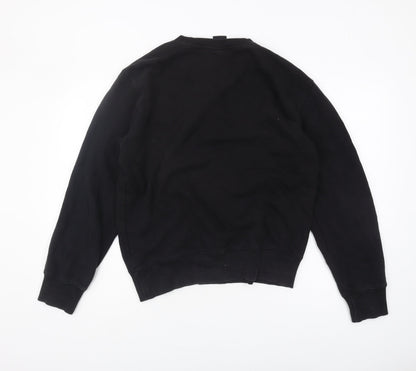 Mens UK Size S Money Black Pullover Sweatshirt