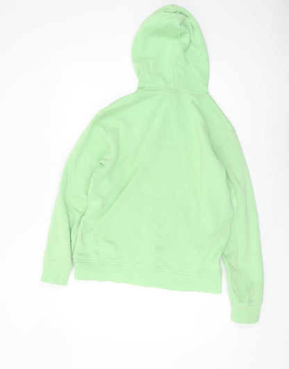 adidas Women's Green Pullover Hoodie, Size 8