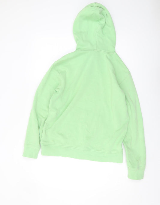 adidas Women's Green Pullover Hoodie, Size 8