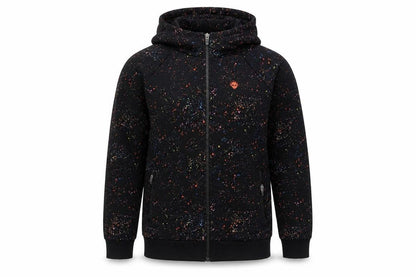 Next Boys Black Full Zip Hoodie, 12 Years, Graphic Print