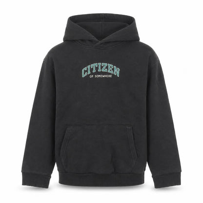 Marks & Spencer Boys Black Hoodie 9-10 Years