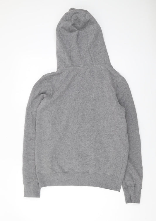 Animal Women's Grey Pullover Hoodie, Size 10, Casual Logo Design