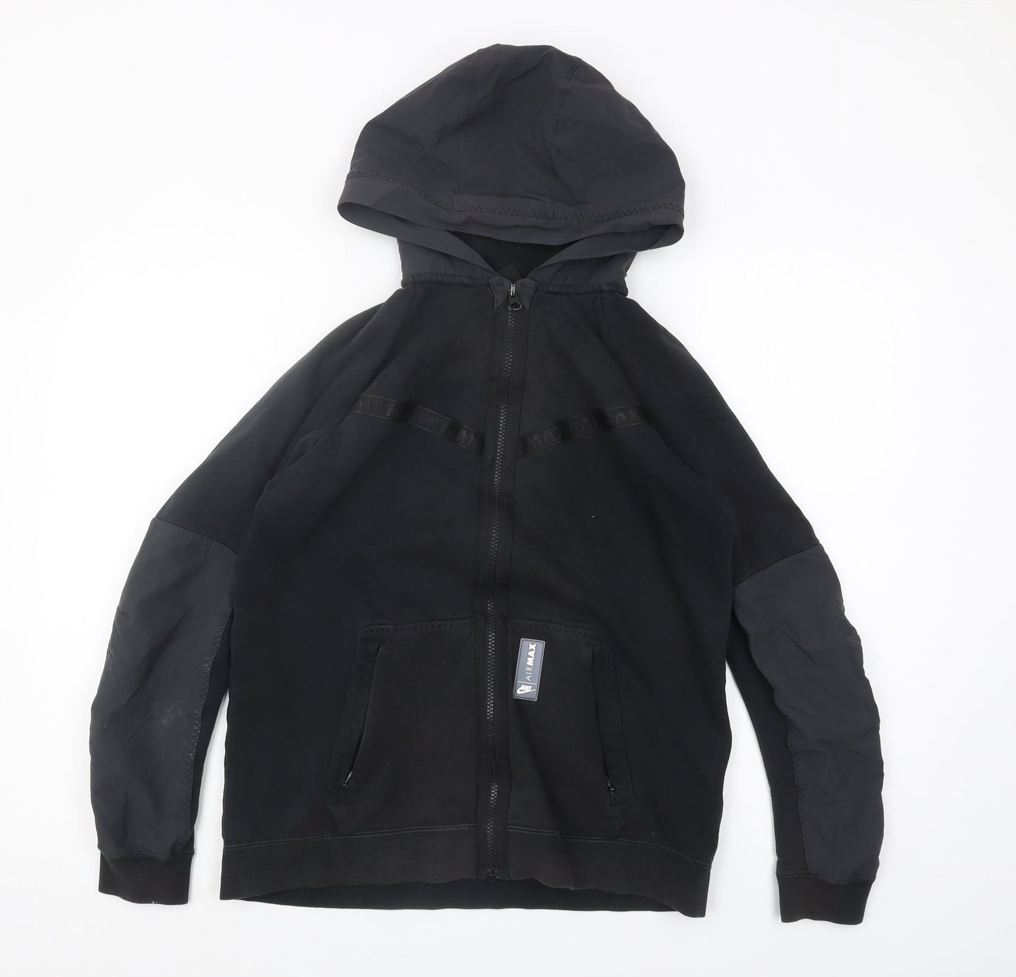 Nike Boys Black Full Zip Hoodie XL