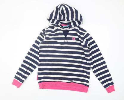 Mountain Warehouse Girls Striped Hoodie, Multi, 13 Years