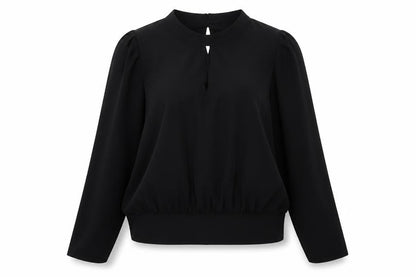 Dorothy Perkins Women's Black High Neck Blouse Size 18