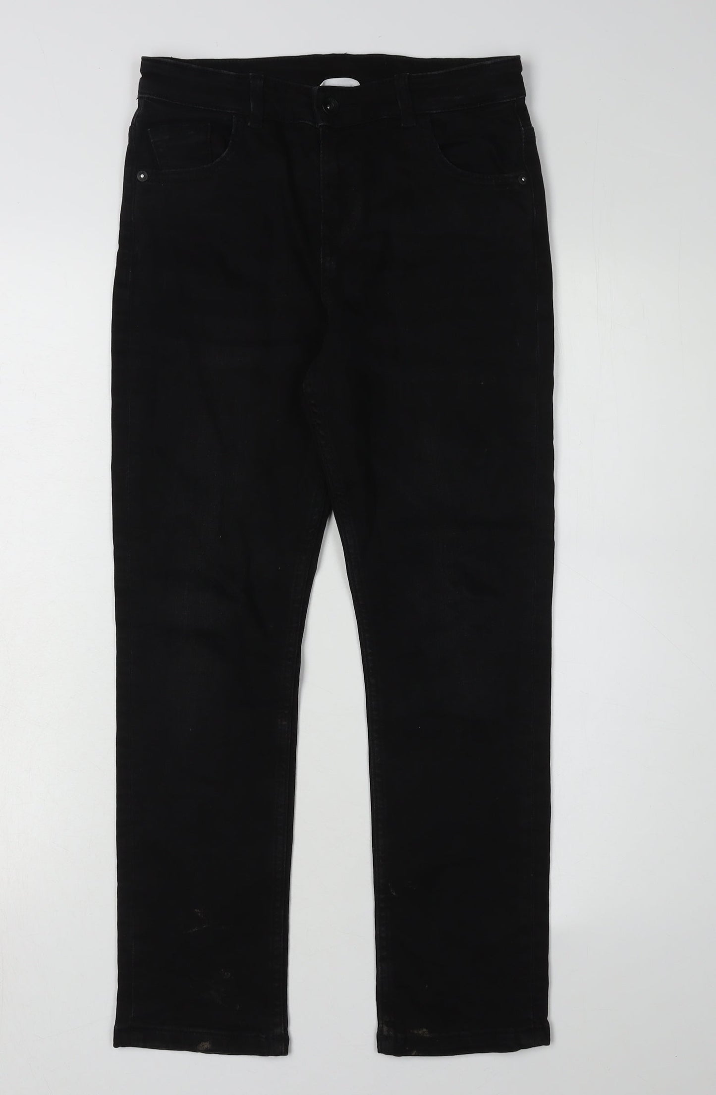 Marks and Spencer Boys Black Skinny Jeans - Size 10