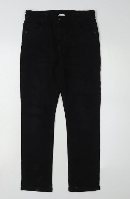 Marks and Spencer Boys Black Skinny Jeans - Size 10