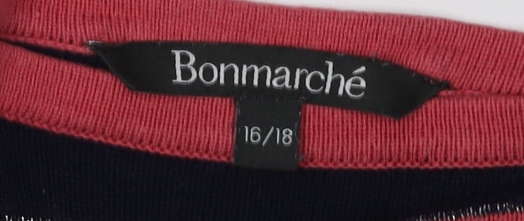 Womens UK Size 16 Bonmarché Multicoloured Pullover Jumper