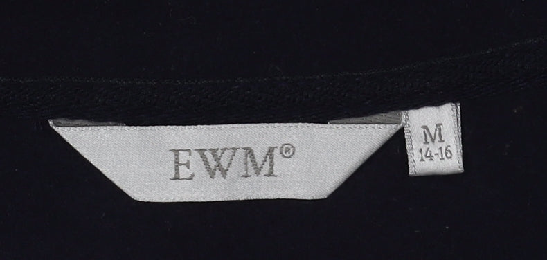 Womens UK Size M EWM Black