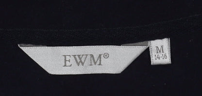 Womens UK Size M EWM Black