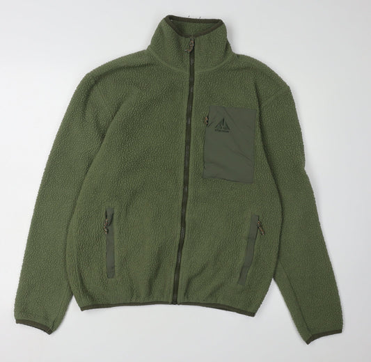 Ayacucho Green Fleece Jacket S - Unisex Outdoor Casual