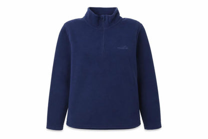 Freedom Trail Women's Blue Fleece Pullover Hoodie, Size 14