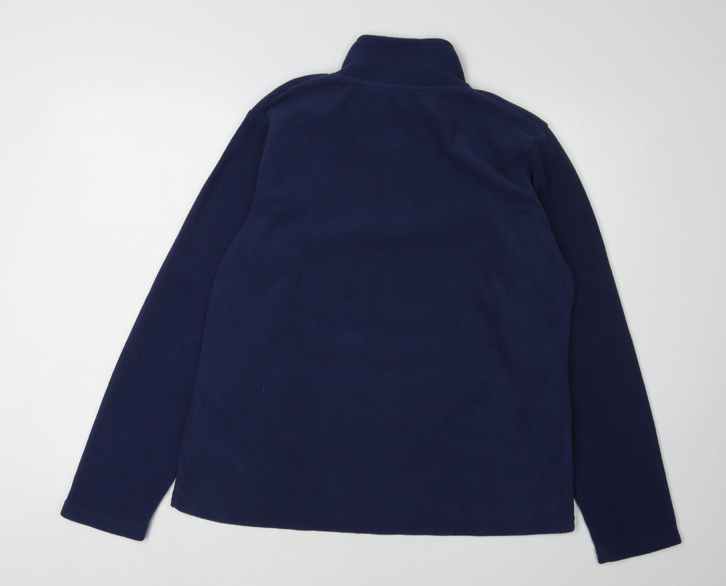 Freedom Trail Women's Blue Fleece Pullover Hoodie, Size 14