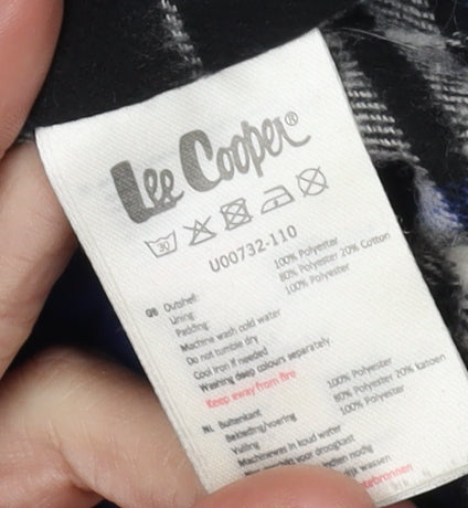 Lee Cooper Boys' Blue Hooded Bodywarmer Jacket 11-12 Years