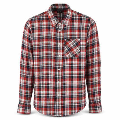 Lee Men's Multicoloured Plaid Button-Up Shirt M