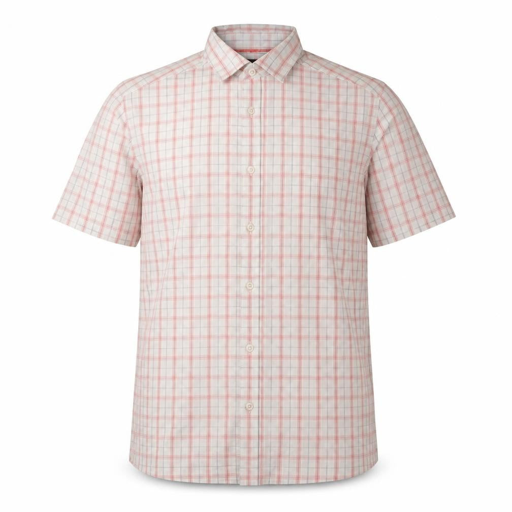 Marks and Spencer Men's Check Short Sleeve Shirt