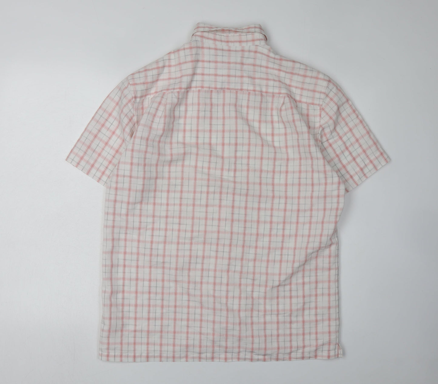 Marks and Spencer Men's Check Short Sleeve Shirt