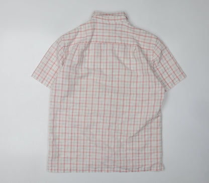 Marks and Spencer Men's Check Short Sleeve Shirt