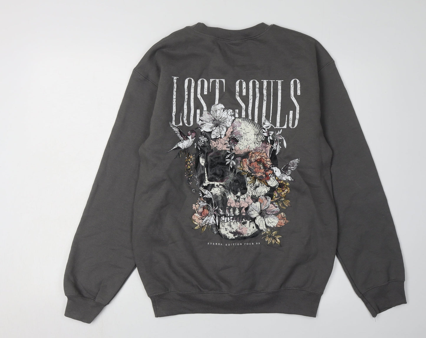 Mens UK Size S NEXT Black Pullover Sweatshirt
