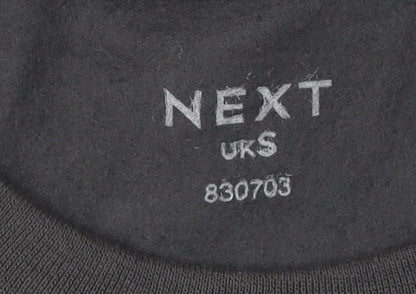 Mens UK Size S NEXT Black Pullover Sweatshirt