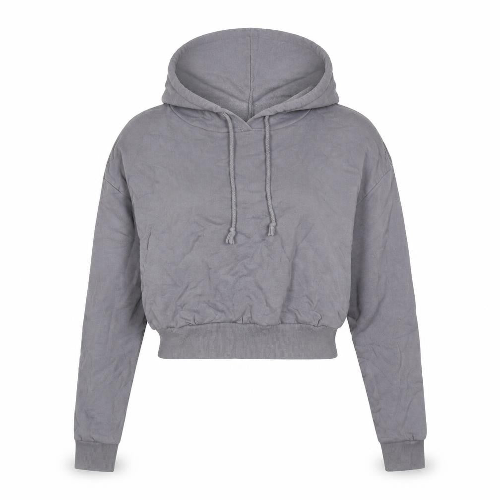 Womens UK Size 8 ASOS DESIGN Grey Pullover Hoodie