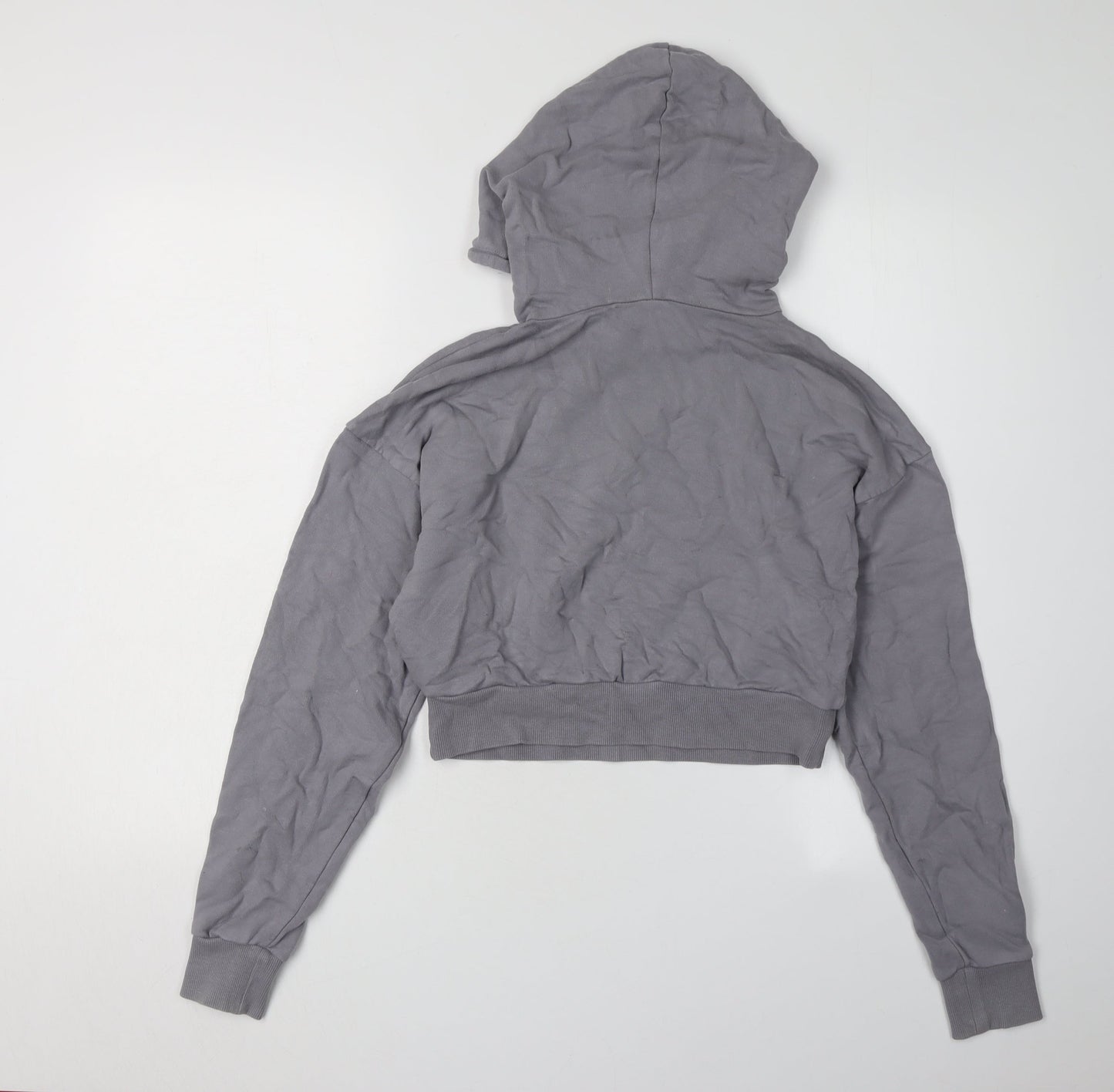Womens UK Size 8 ASOS DESIGN Grey Pullover Hoodie