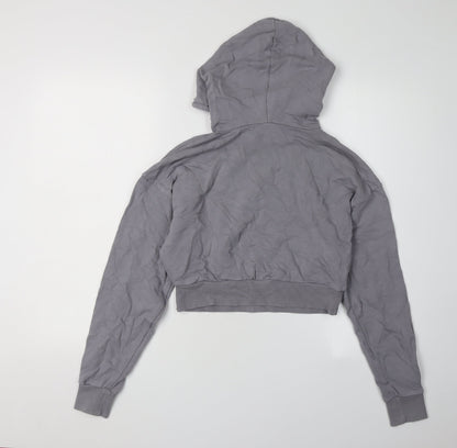 Womens UK Size 8 ASOS DESIGN Grey Pullover Hoodie