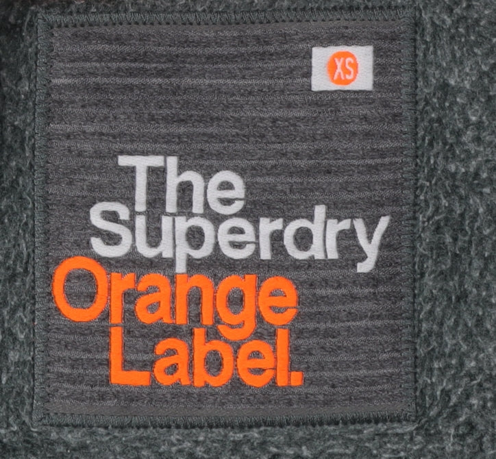 Superdry Women's Grey Full Zip Hoodie XS