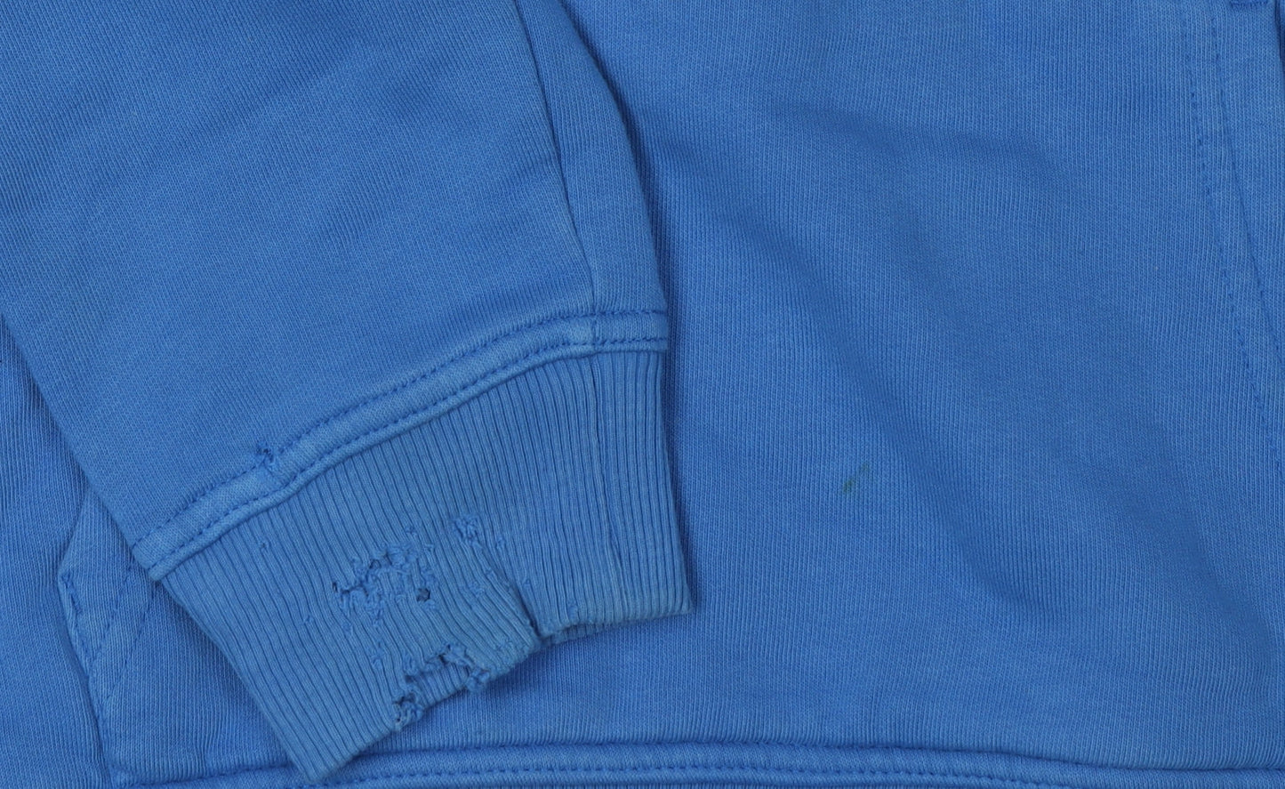 GANT Boys Blue Logo Pullover Hoodie Size 13-14 Years