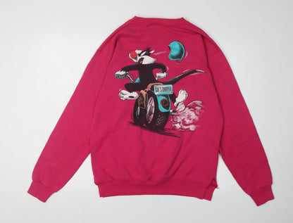 Garmentgraphics Unisex Red Pullover Sweatshirt M