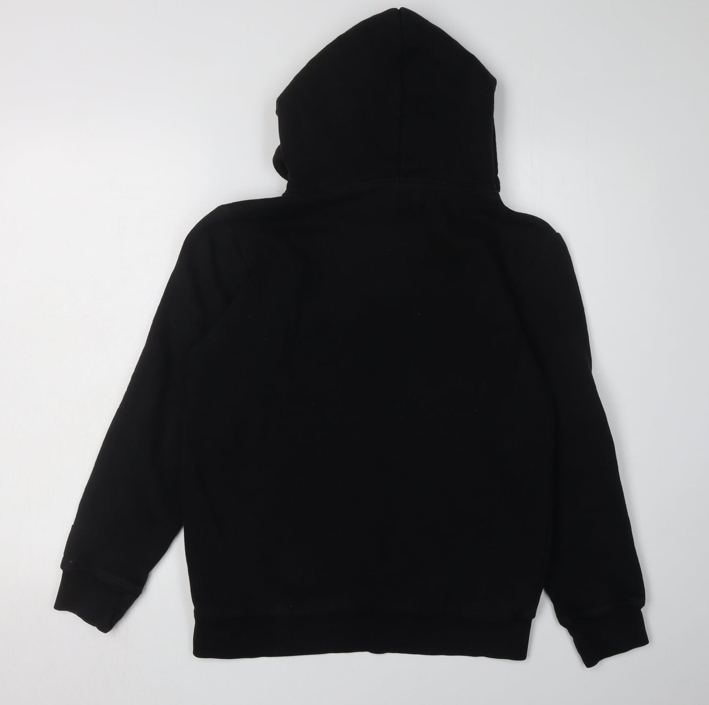 Bershka Women's Black XS Pullover Hoodie with Hood