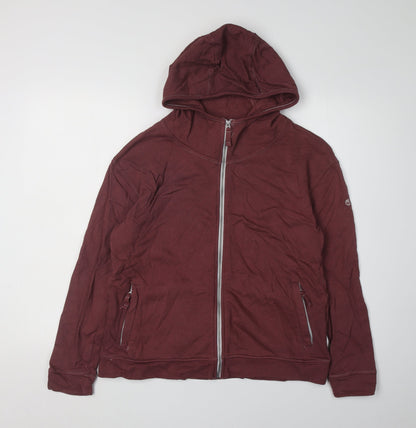 Craghoppers Women's Red Full Zip Hoodie, Size 10, Casual